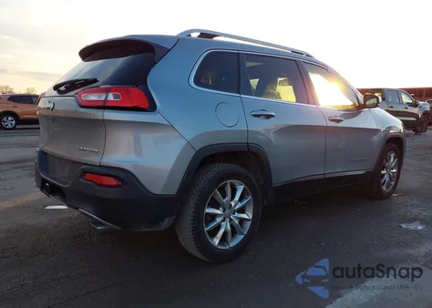 2014 Jeep Cherokee Limited z USA, uszkodzony, nr VIN 1C4PJLDS0EW160747